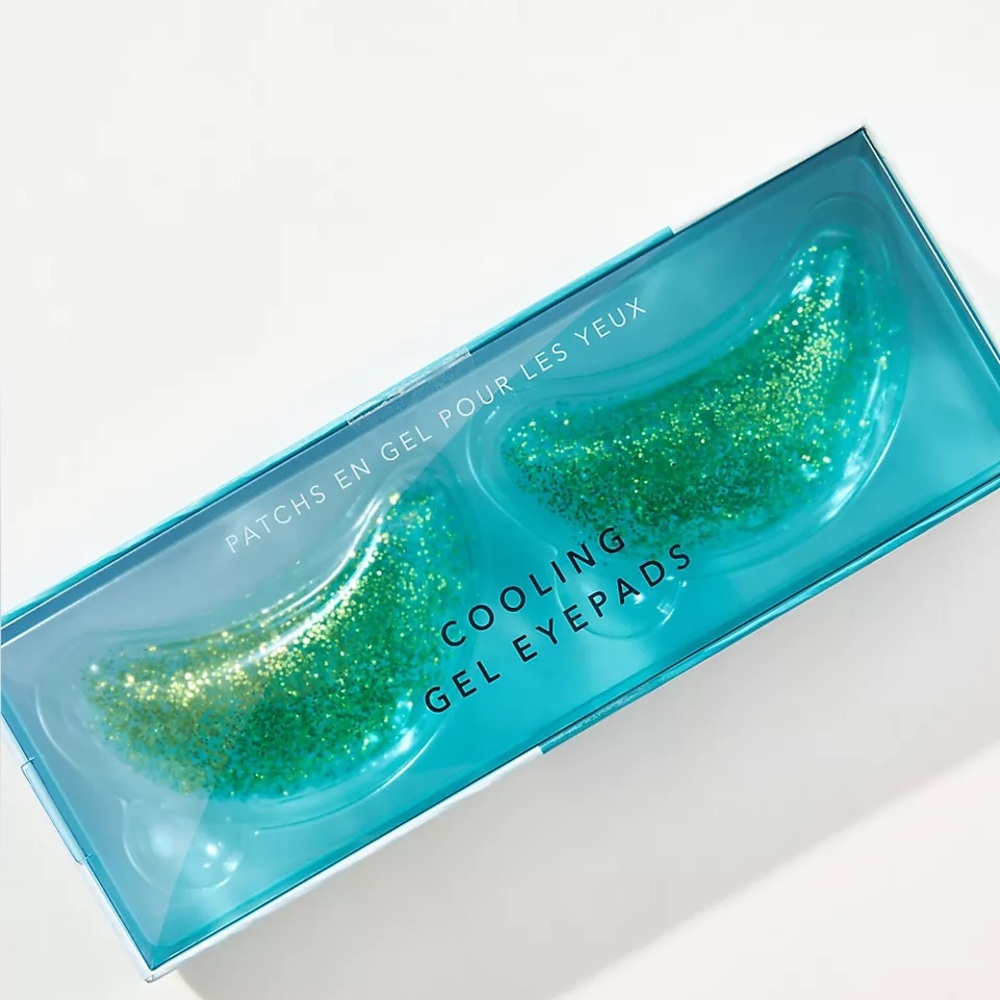 Anthropologie Green Cooling Gel Eye Pads